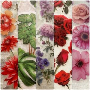 20 Botanical Stickers Are Gorgeous | Random set of 20 | Waterproof